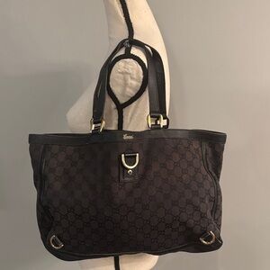 AUTHENTIC Gucci Black Tote Bag